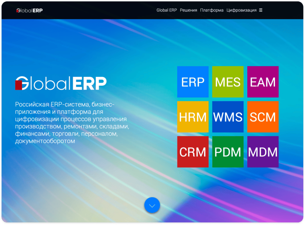 Global ERP система SCM